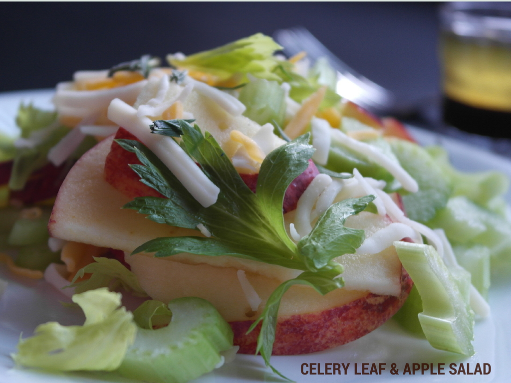 © Rachel Hull www.roastedbeanz.com #BlakesPairing Celery Salad